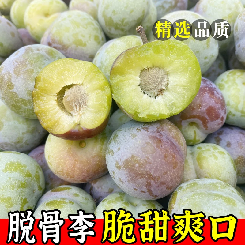 【学梅儿推荐】四川正宗脱骨半边红茵红李脆甜多汁土李子孕妇水果