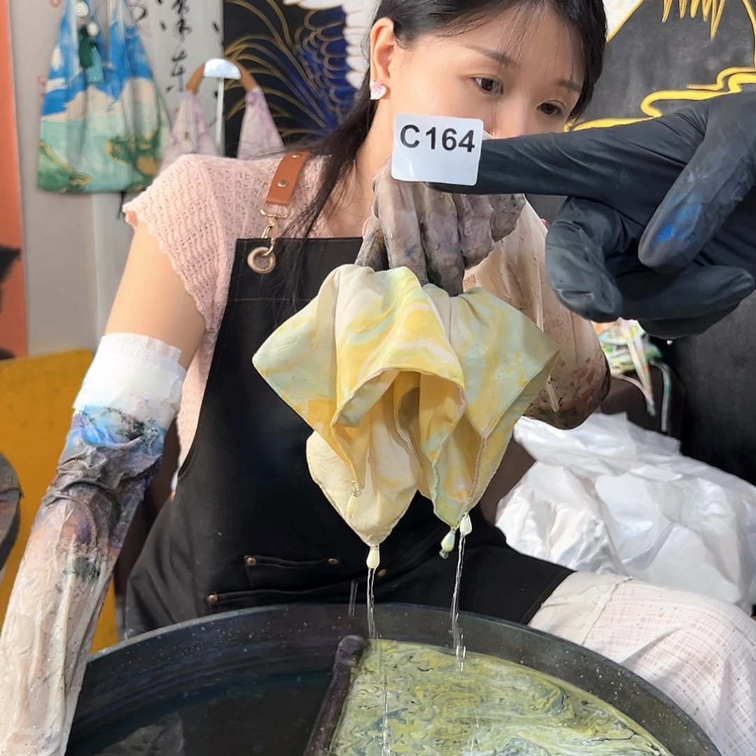 164珍珠发圈银杏落