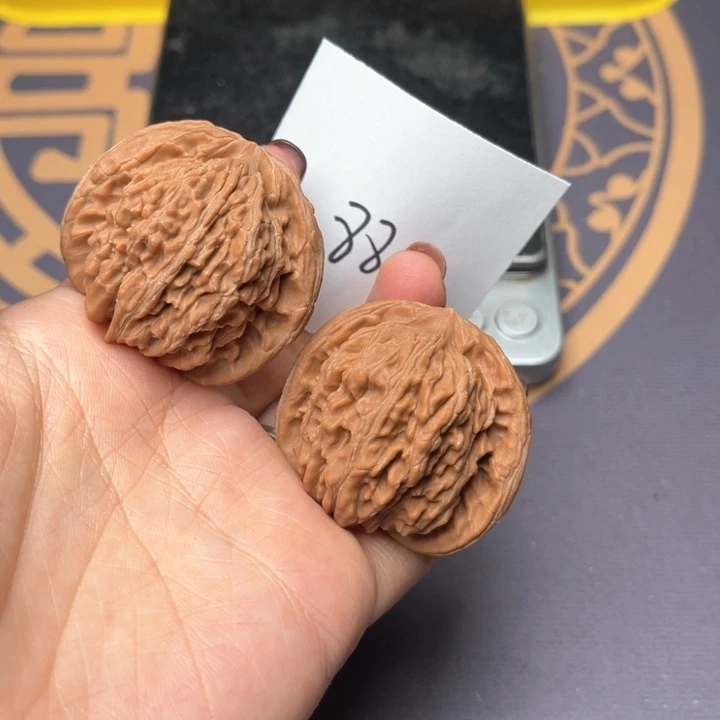 文玩核桃把件41四座楼