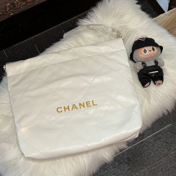 未使用 Chanel/香奈儿 白金22bag 垃圾袋小号 25年全套