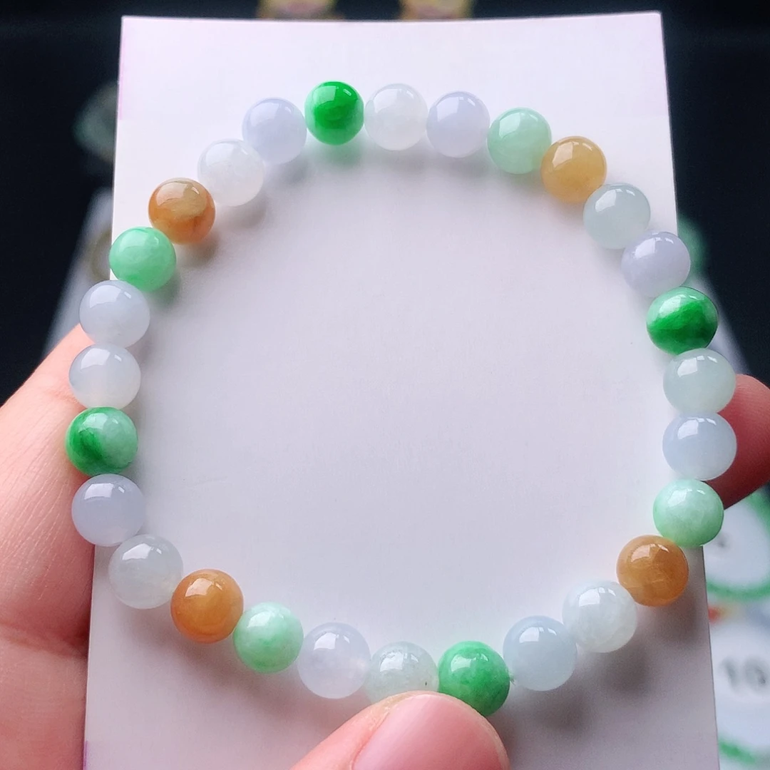 未镶嵌手串翡翠翡翠