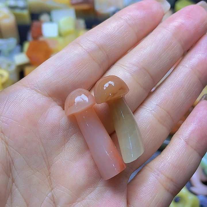 青田石印石小蘑菇