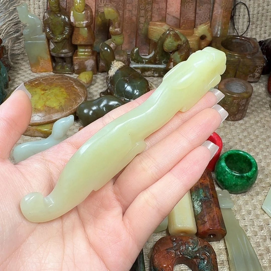 白玉菩提吊坠挂件