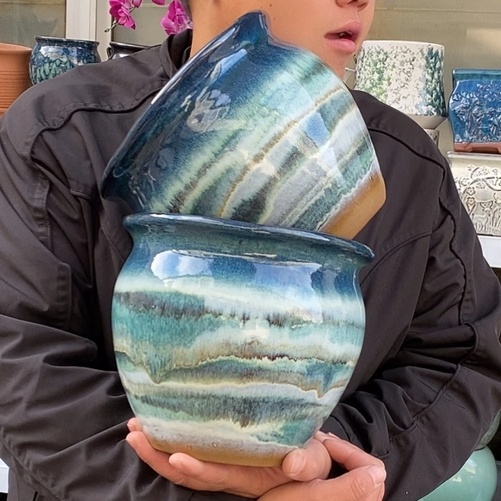 花盆紫砂口20高18福利