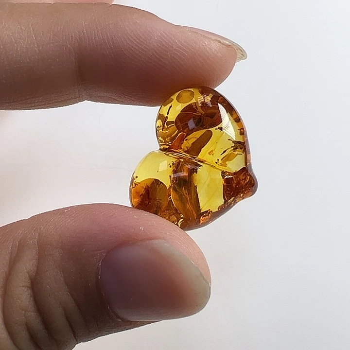 琥珀（花珀）未镶嵌项圈