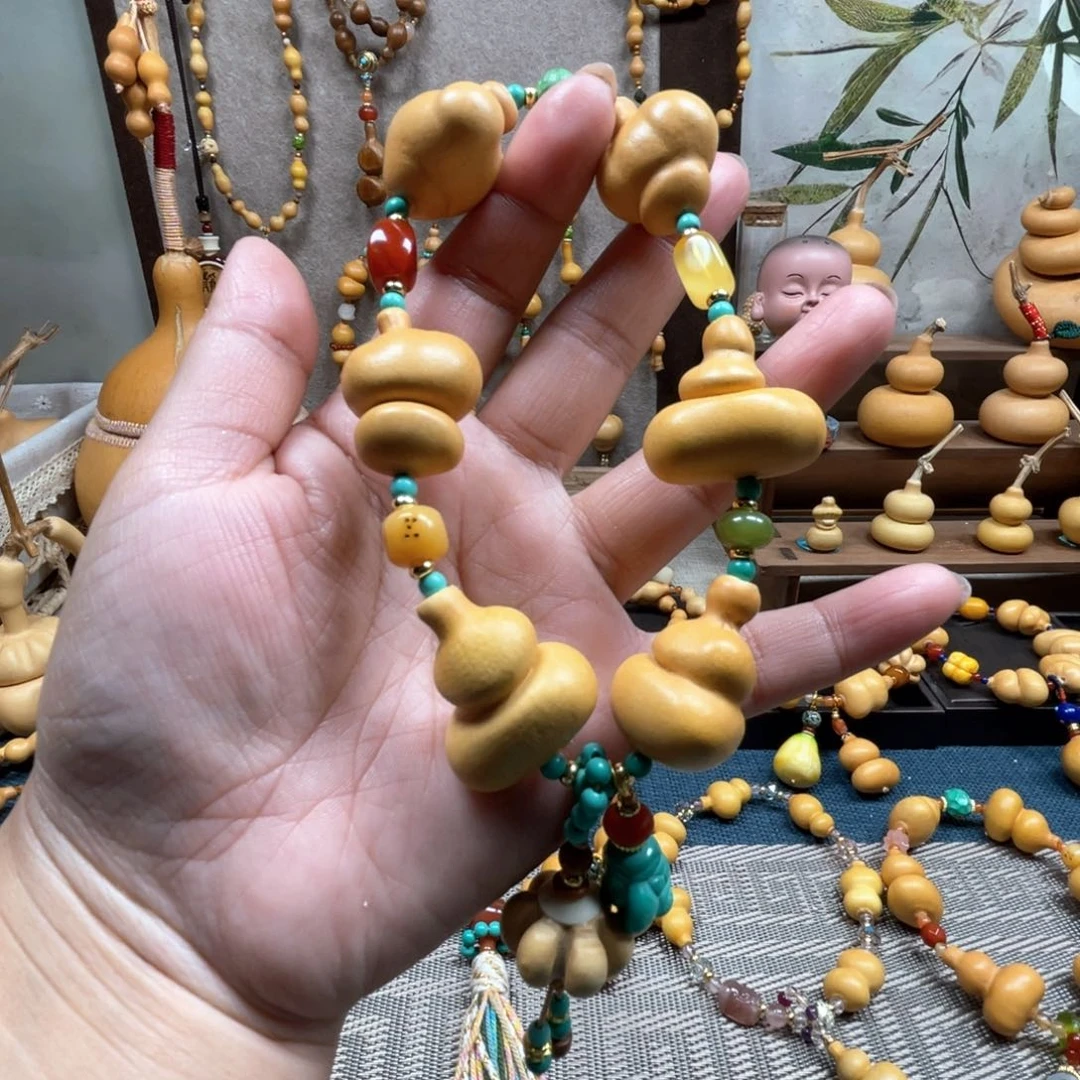 鱼*泡天然葫芦手工制作