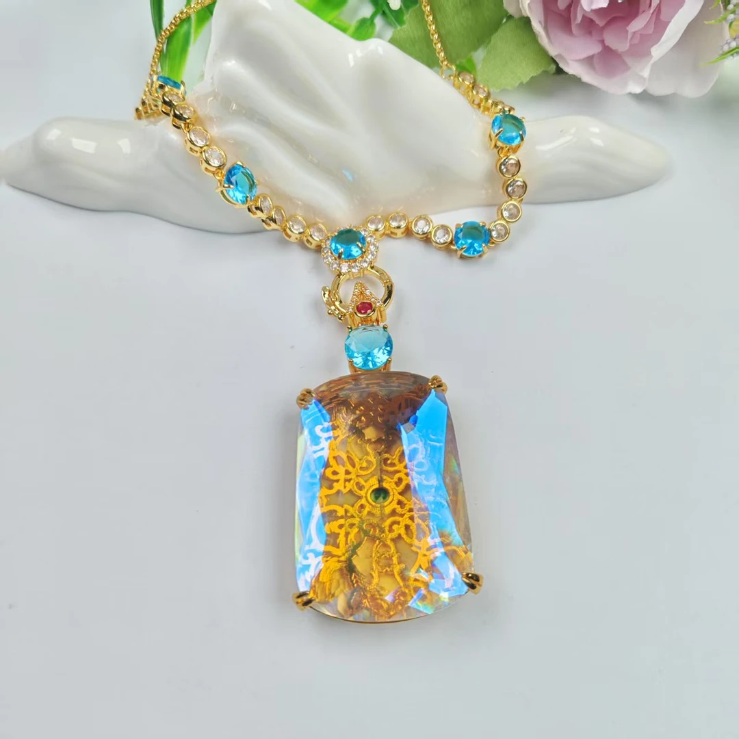 T087-鸿运天使之泪吊坠多样性发其一