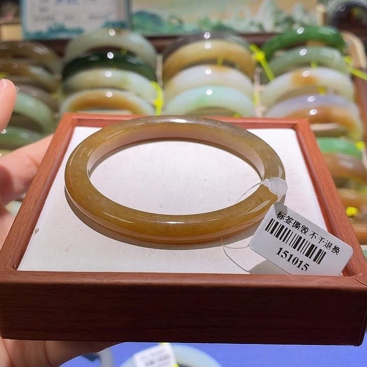 和田玉未镶嵌手镯15 59