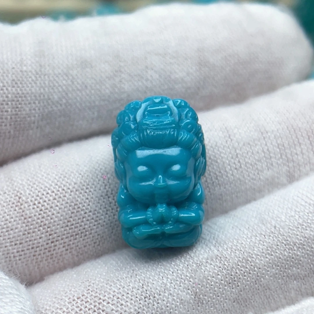 绿松石未镶嵌颈饰卡11.5-18-11.8