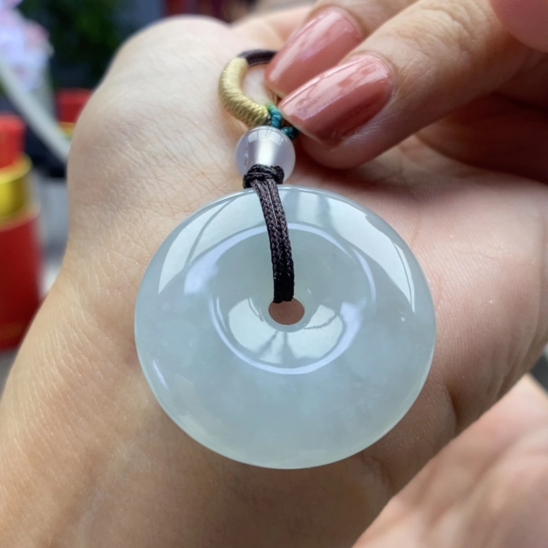 翡翠未镶嵌颈饰吊坠17
