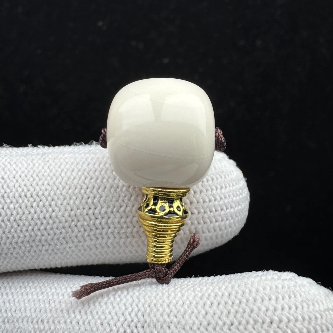 D3973天然猛犸牙 三通 13.9*23.7mm支持鉴定 假一罚四