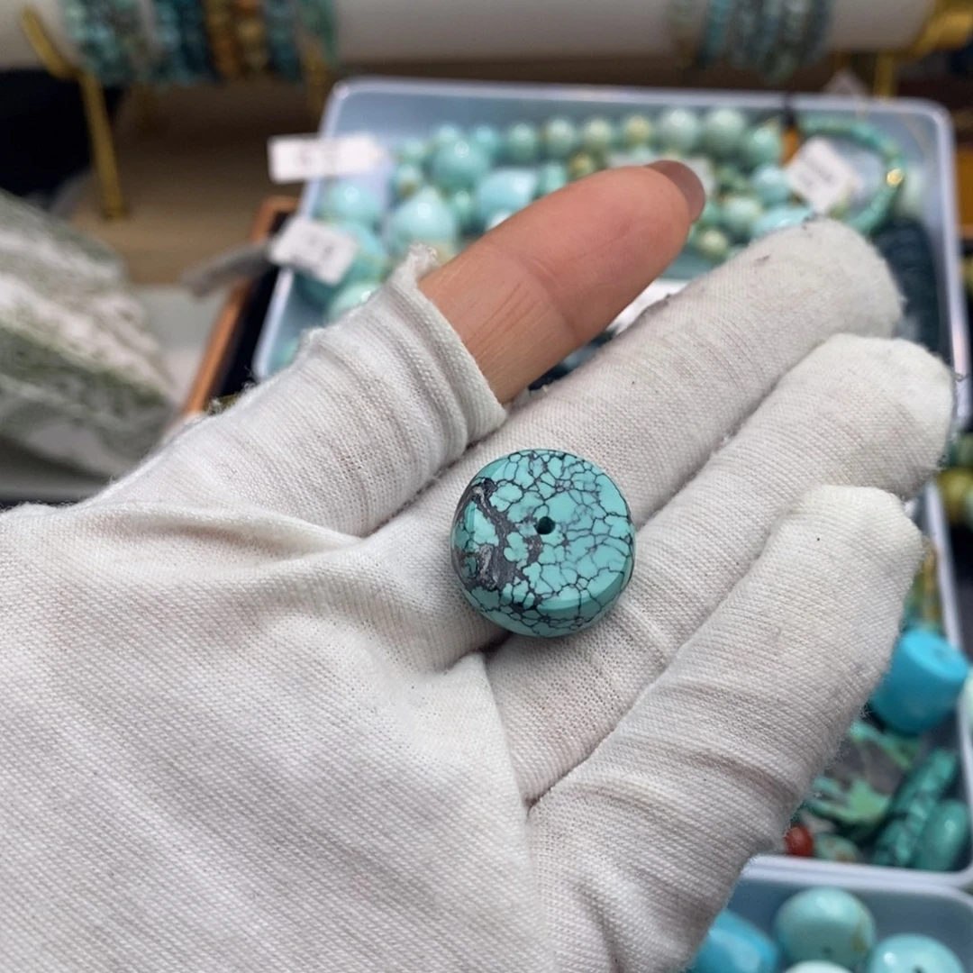 未镶嵌绿松石卡18墩子