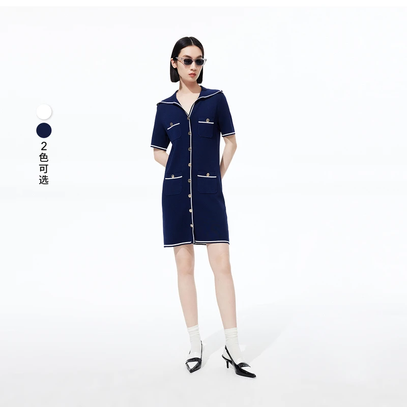 LILY夏新款女装连衣裙123240T7345