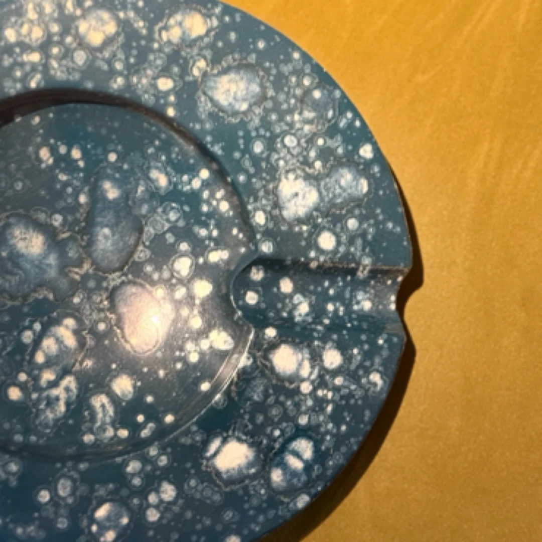 闳文大漆雪茄缸，星际天空