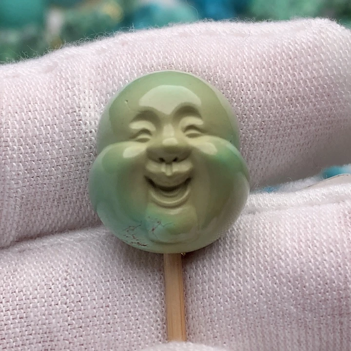 绿松石未镶嵌珠宝奇石