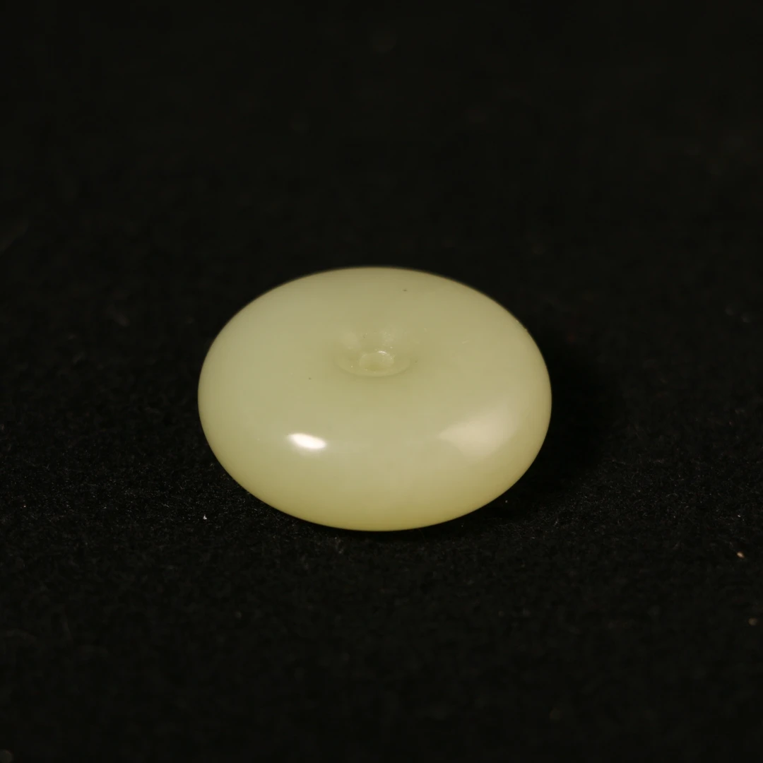 5O8   清   和田玉平安扣