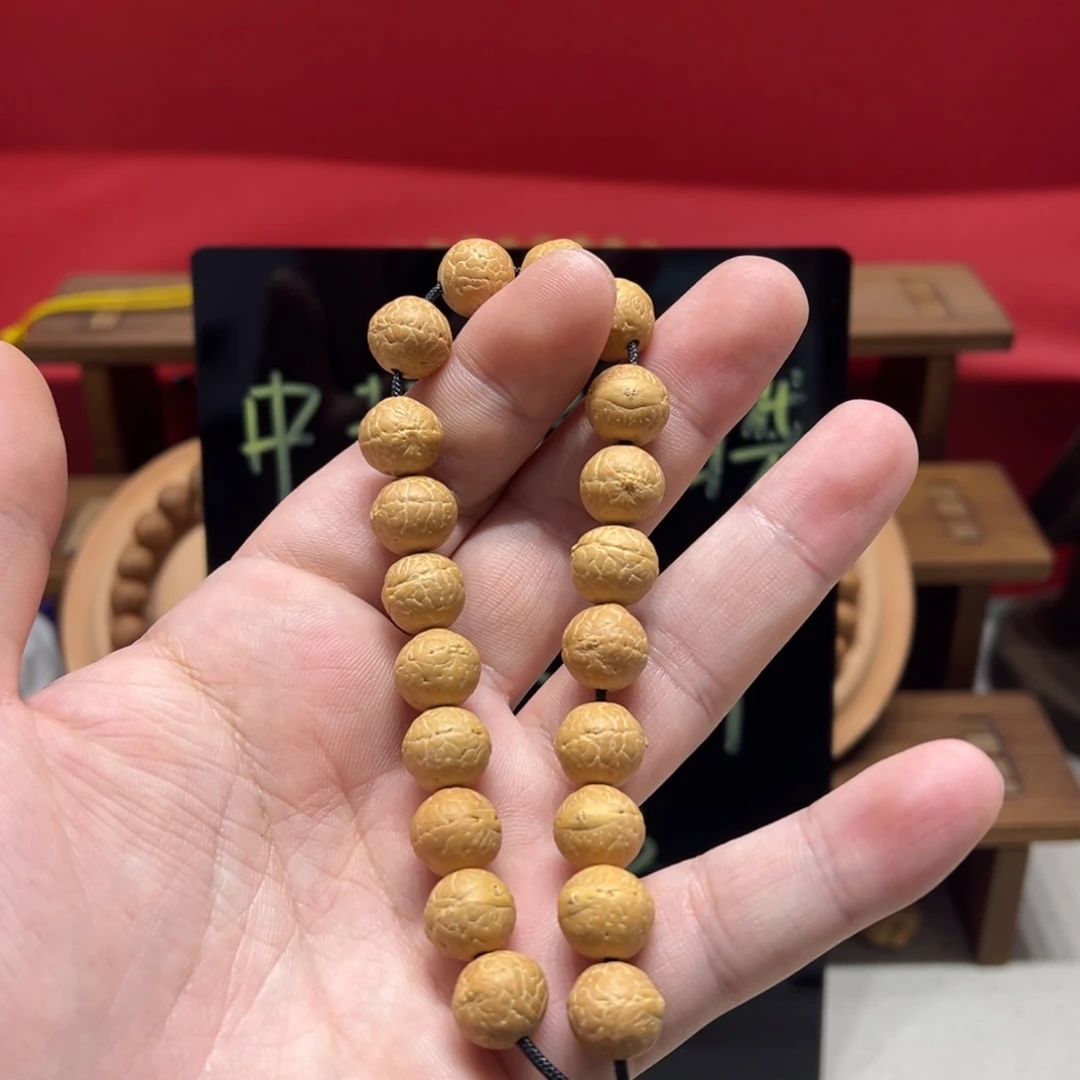 手串凤眼菩提12mm尼泊尔凤眼菩提单圈