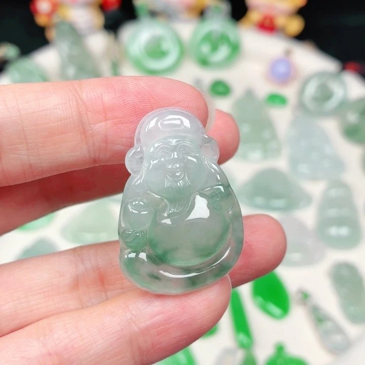 颈饰未镶嵌翡翠缅甸天然A货翡翠