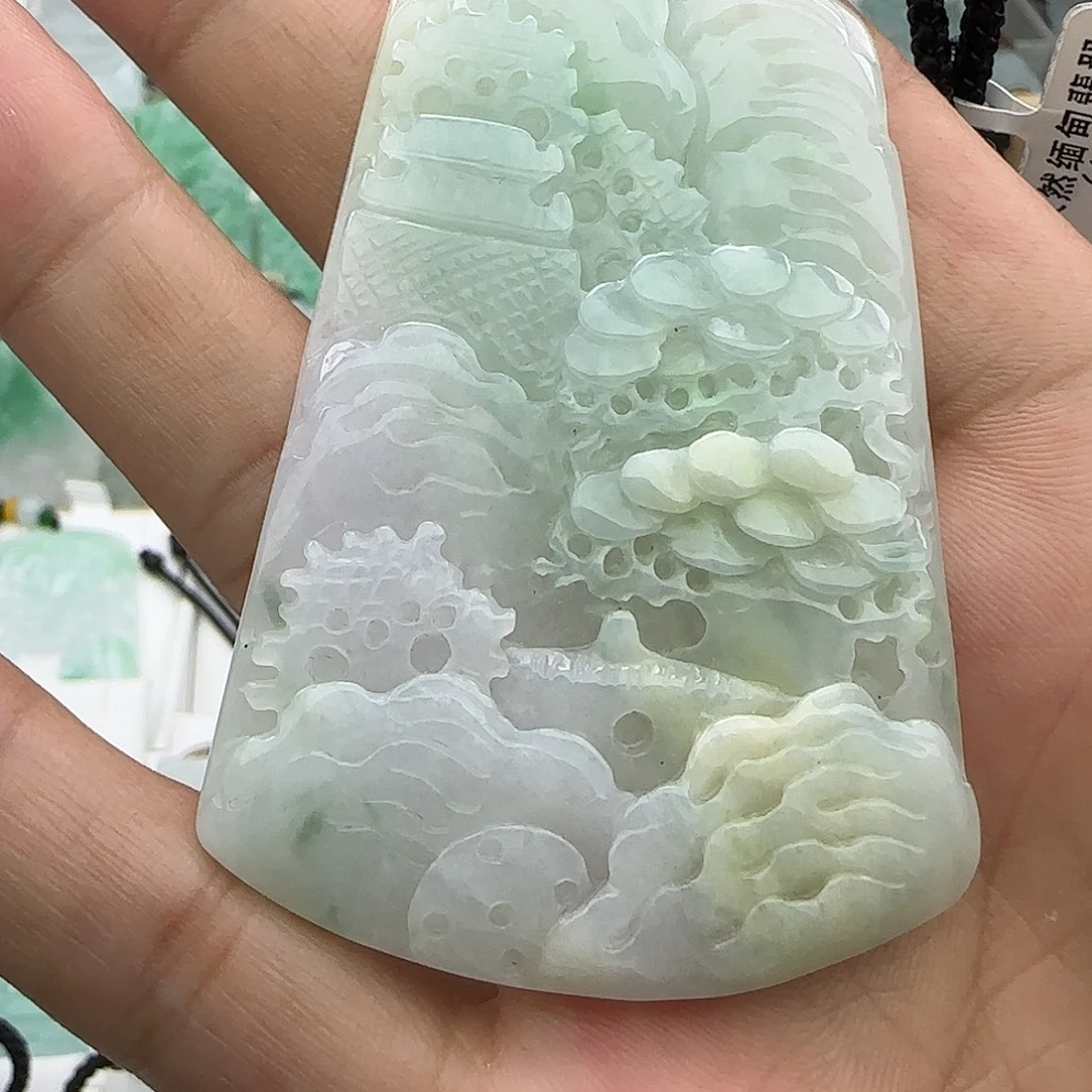 颈饰未镶嵌翡翠翡翠