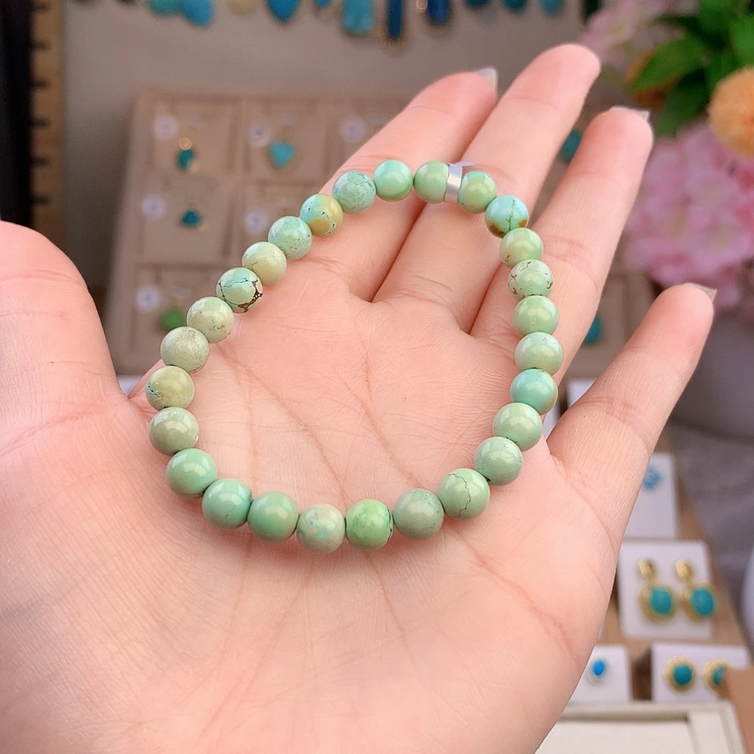 未镶嵌绿松石耳饰