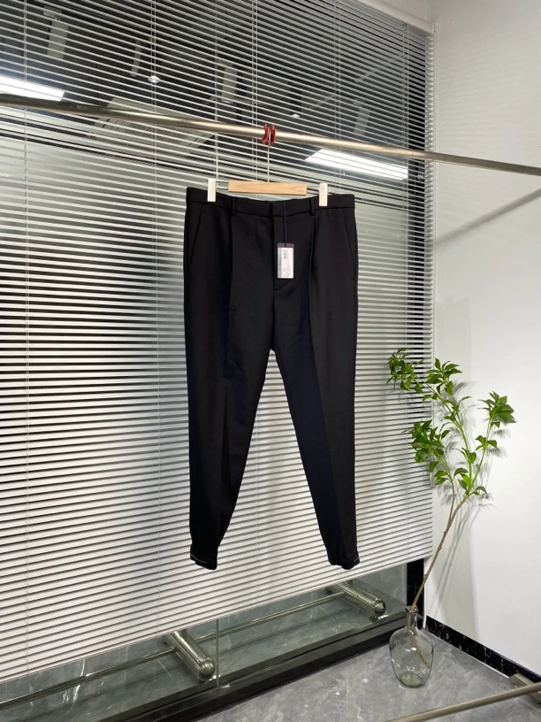 全新未使用 Prada/普拉达 休闲长裤 西裤 束脚织带 42s码 ko2289