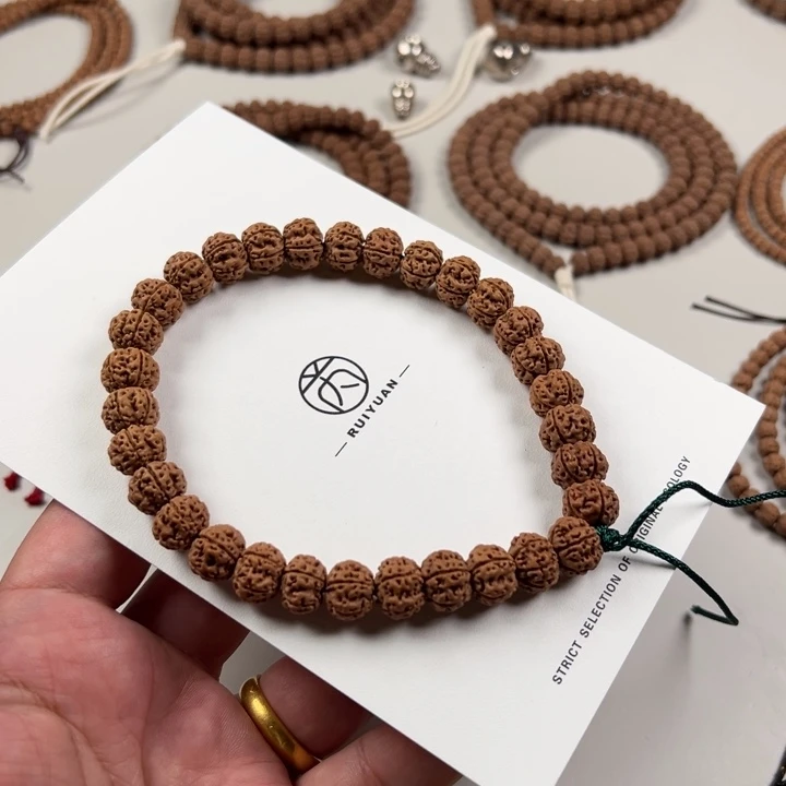 吊坠金刚菩提凹底梅花单圈全品尺寸12.0