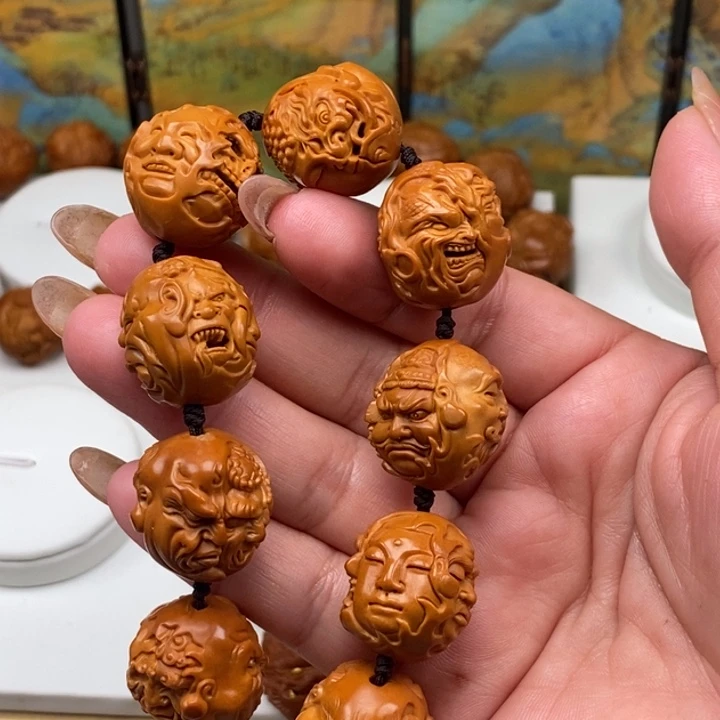 橄榄核手串/手链橄榄核雕工艺品