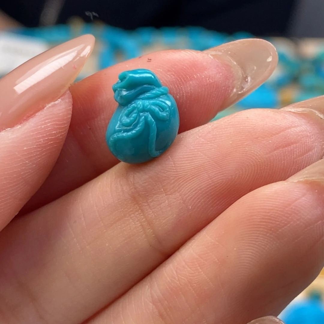 未镶嵌绿松石挂件