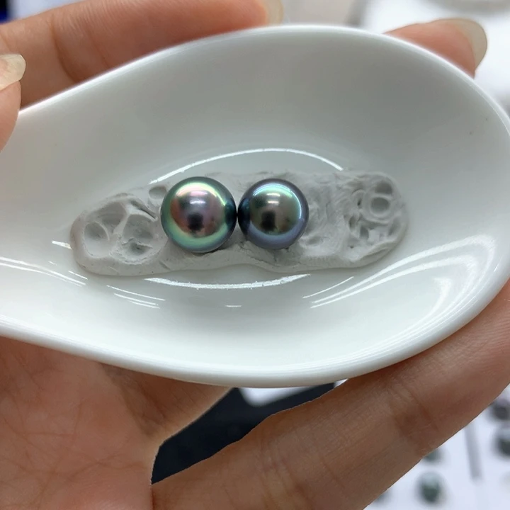 裸珠海水珍珠大溪地