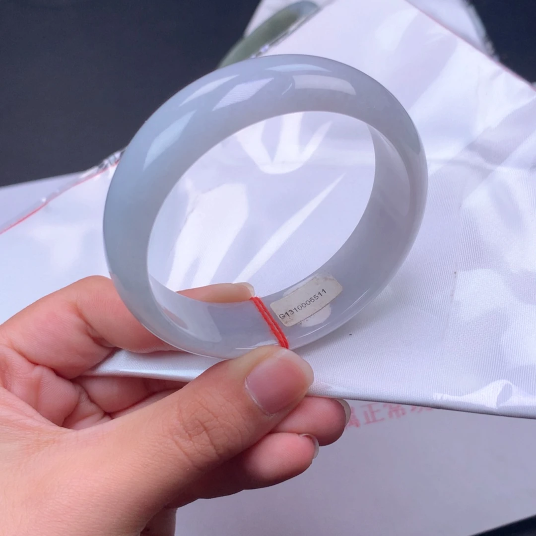 翡翠手镯未镶嵌53号55.3轮胎