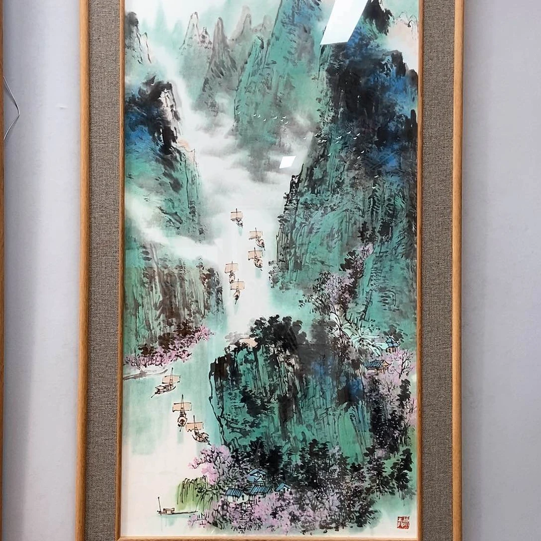 国画黄桂明四尺精品佳作