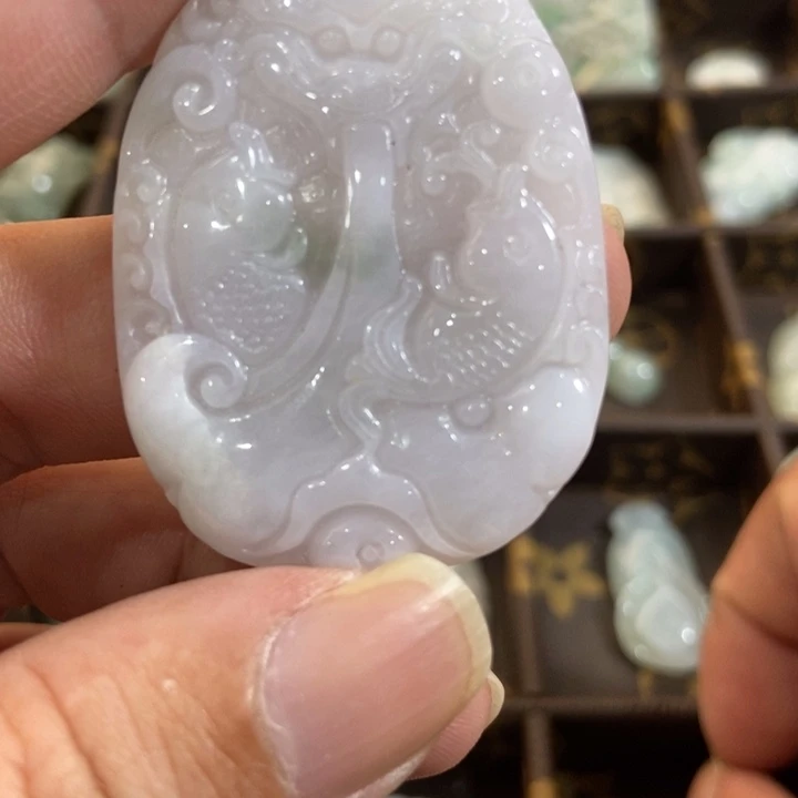翡翠未镶嵌挂件挂件