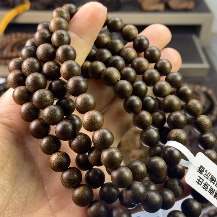 【闪购商品】沉香手串成*成越南芽庄白棋