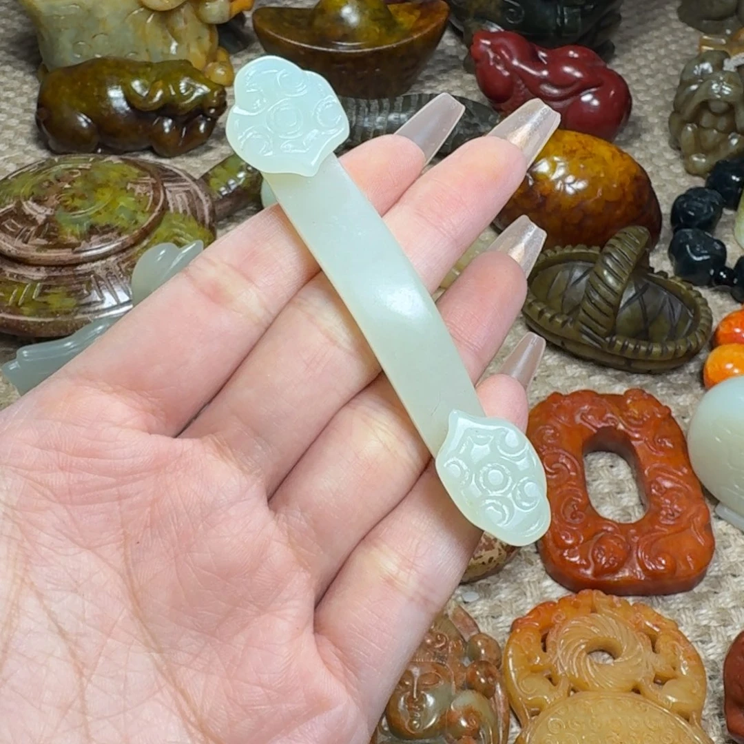 吊坠白玉菩提挂件