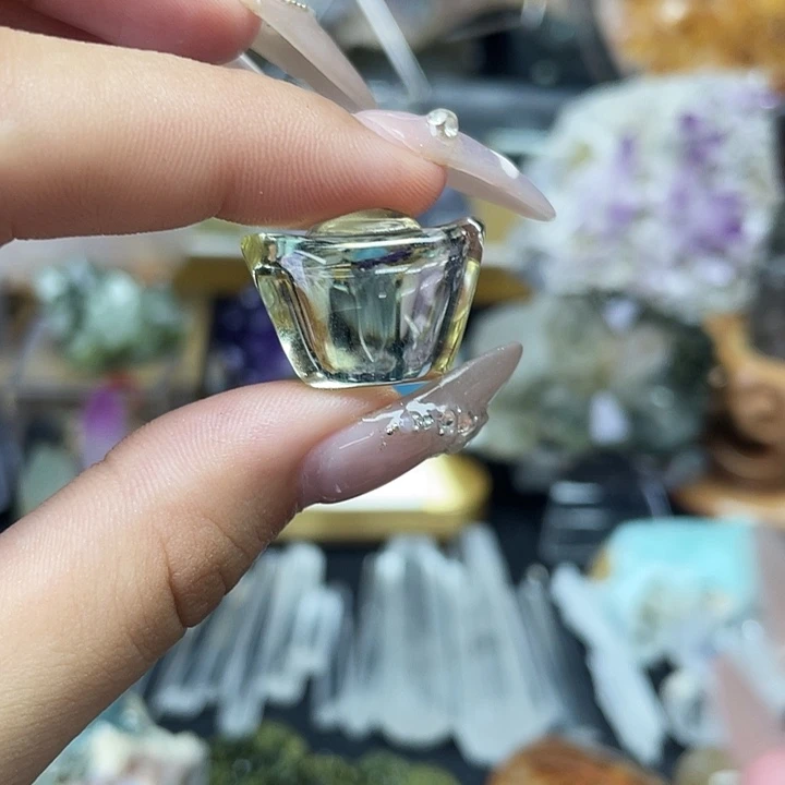 水晶珠宝半成品未镶嵌