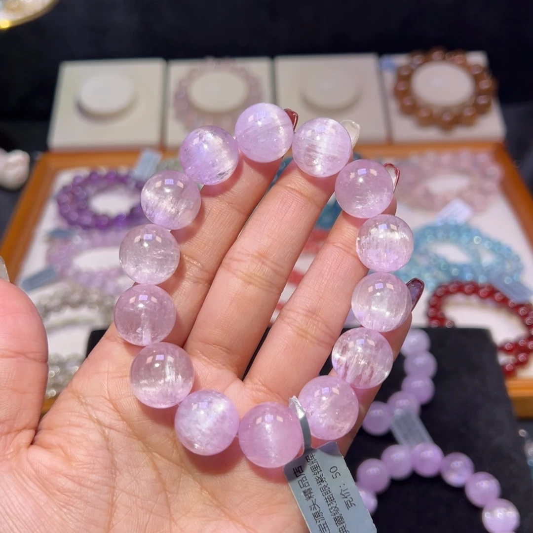 锂辉石紫锂辉未镶嵌j*y紫锂辉16.3m m