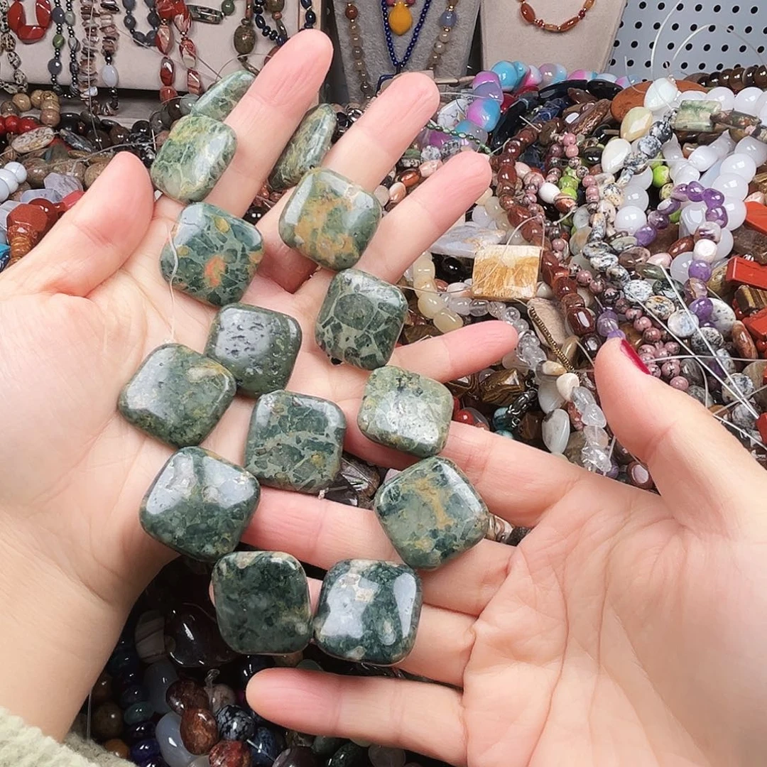 玛瑙/玉髓未镶嵌珠宝半成品松石