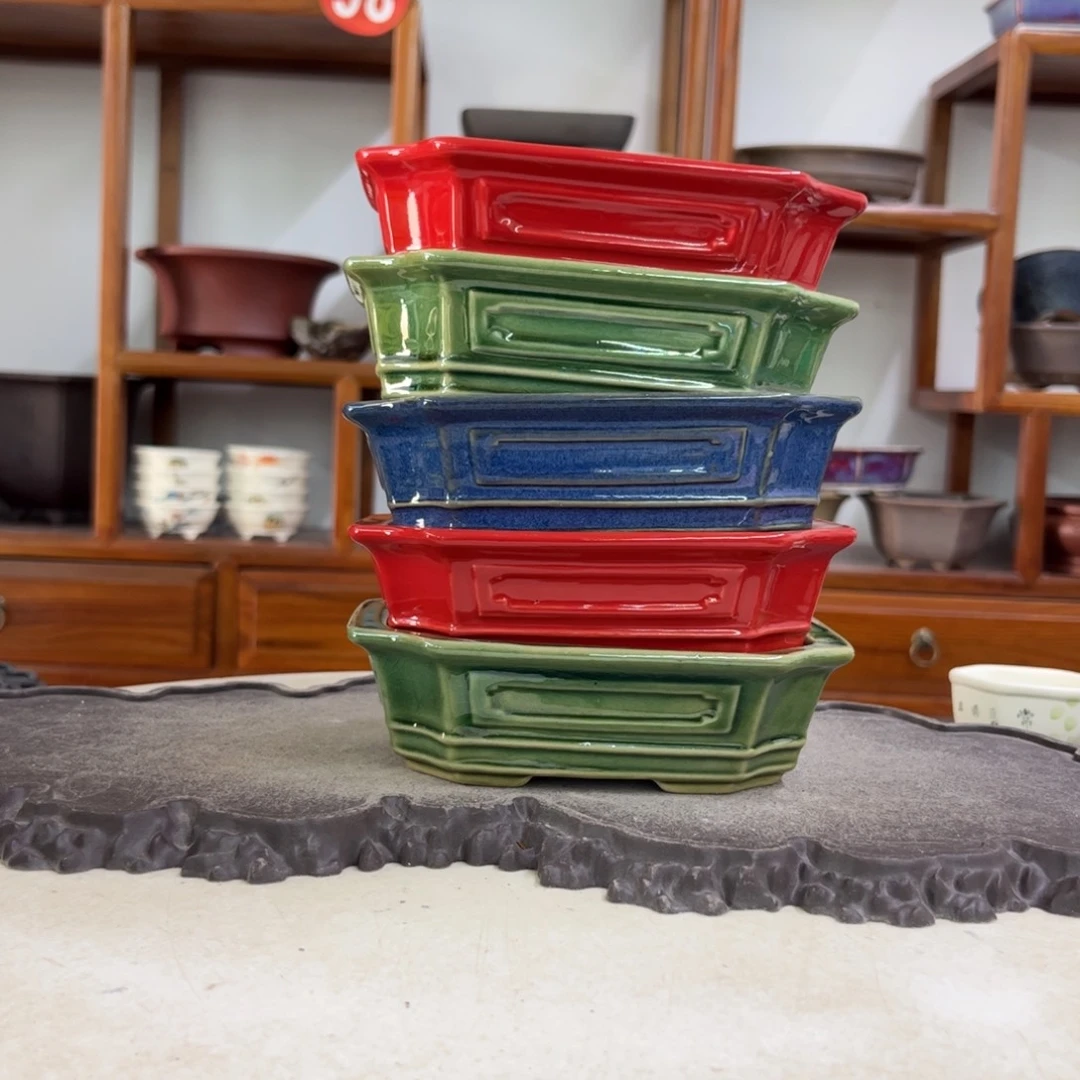 紫砂花盆瑕疵4.5-14-11-5。。。