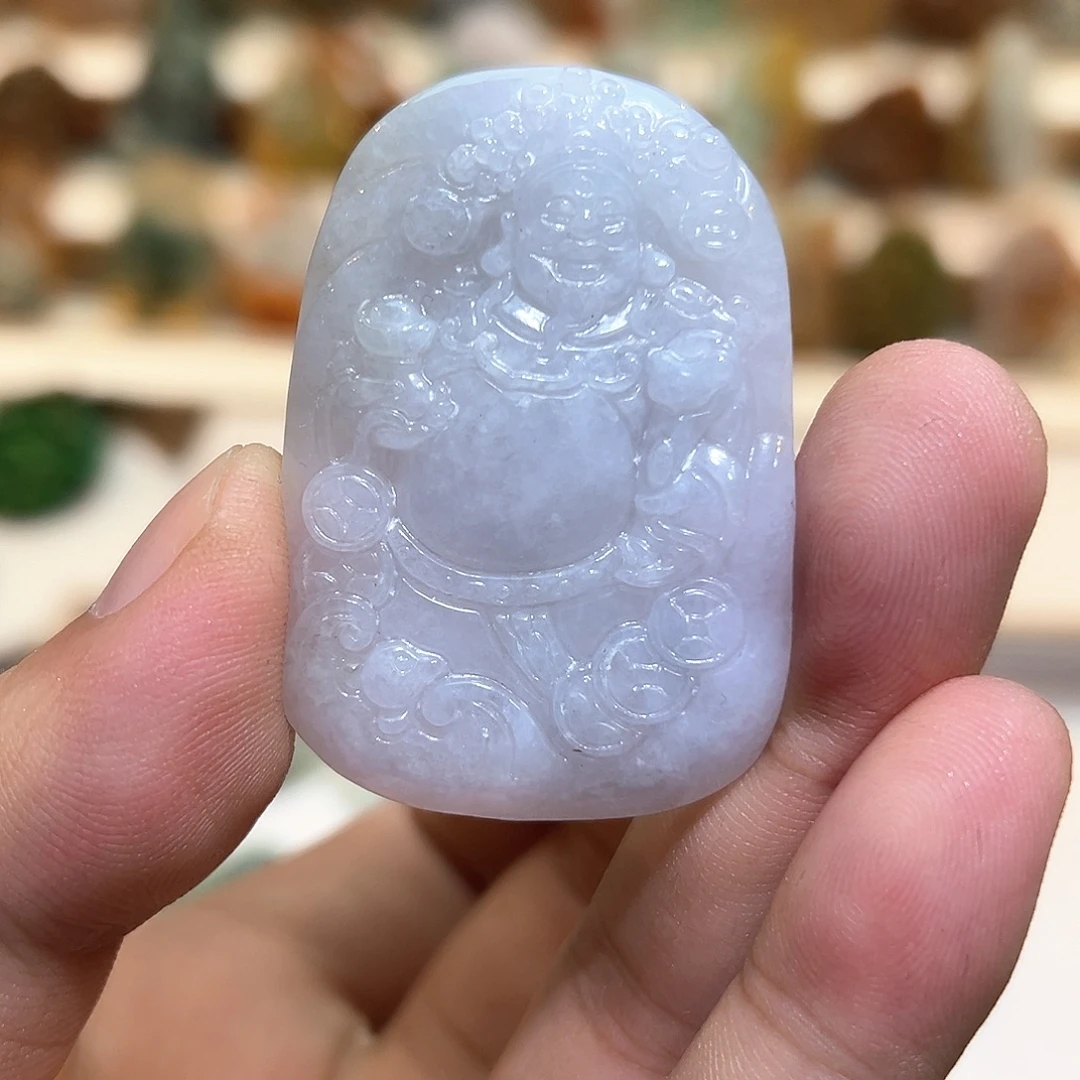 颈饰未镶嵌翡翠挂件