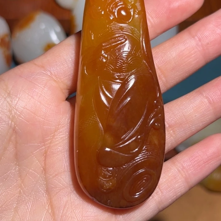 一***往颈饰未镶嵌和田玉