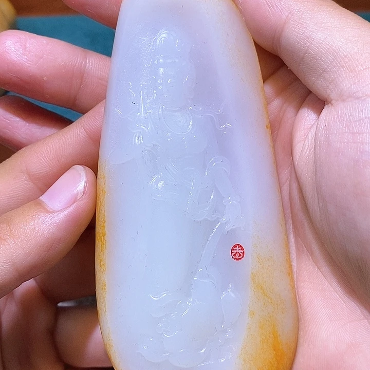 和田玉未镶嵌挂件L8