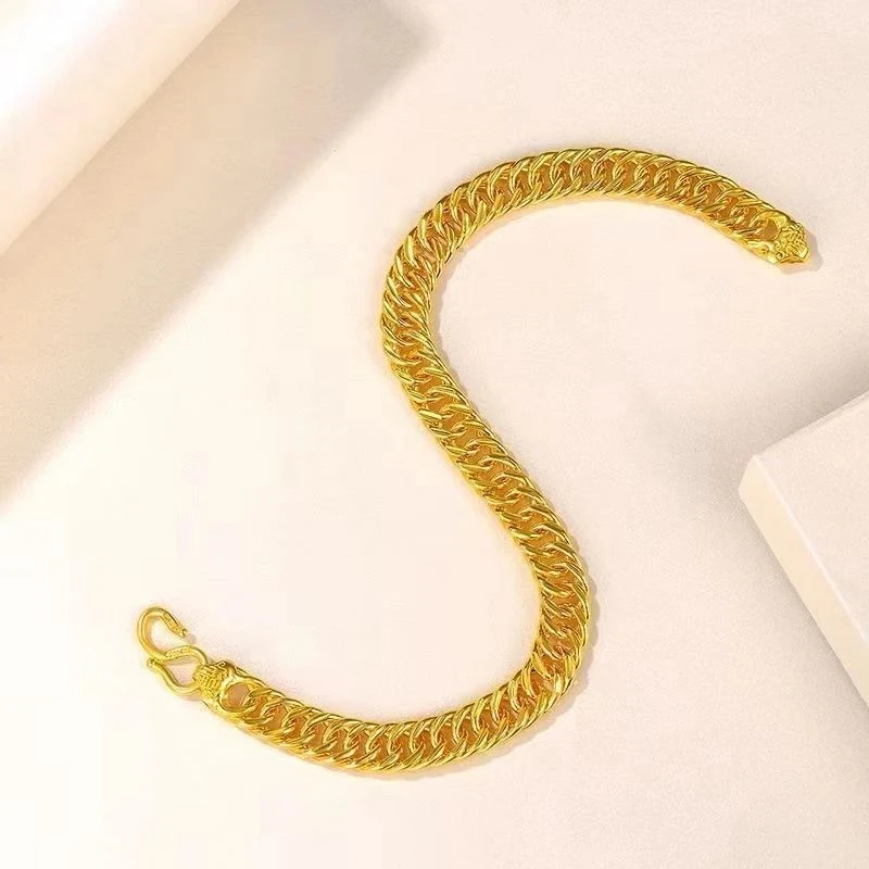 铜合金手链 406-马鞭链老板链链女士素款适合送礼