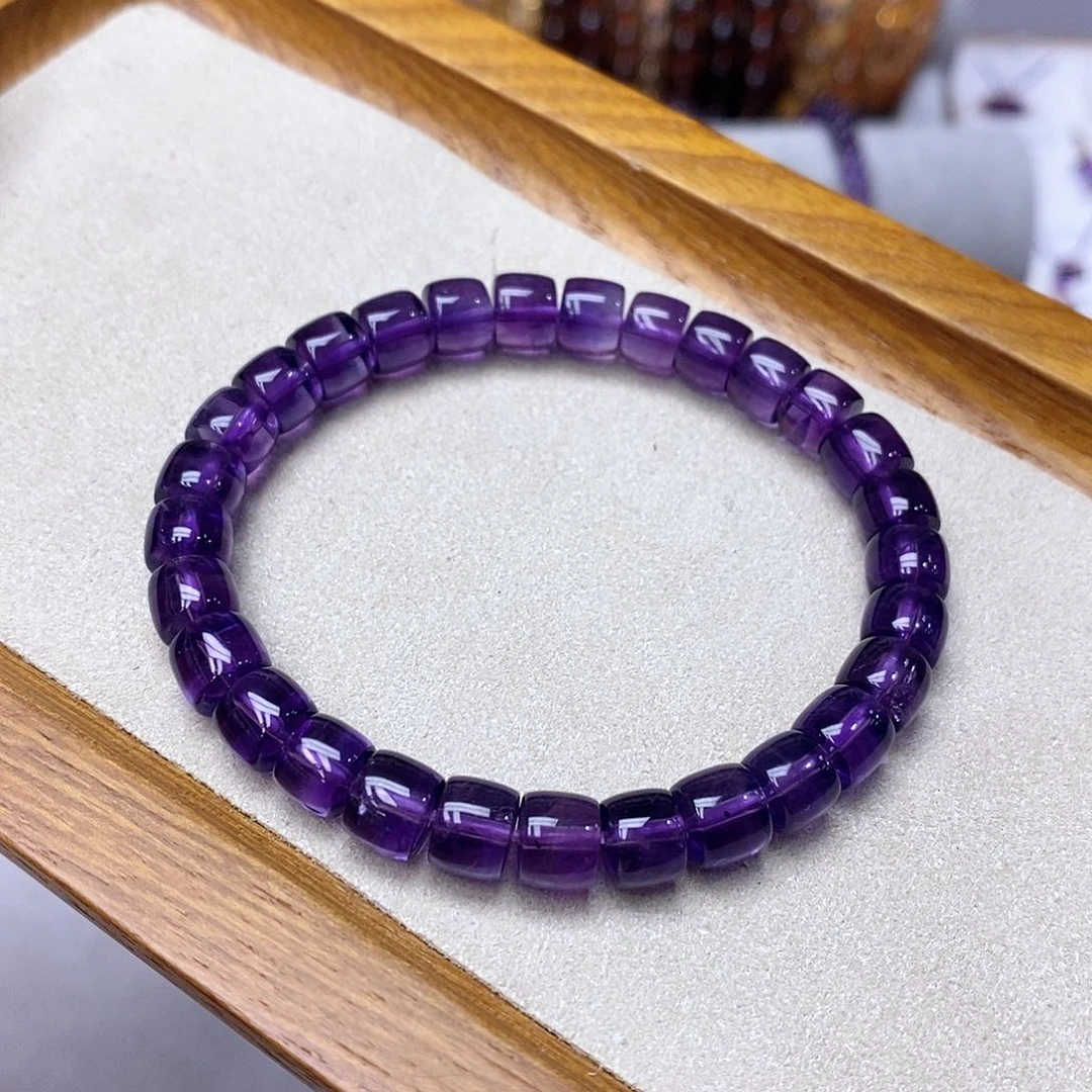 紫晶珠宝半成品未镶嵌乌拉圭7m