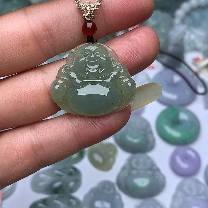 翡翠未镶嵌颈饰天然翡翠