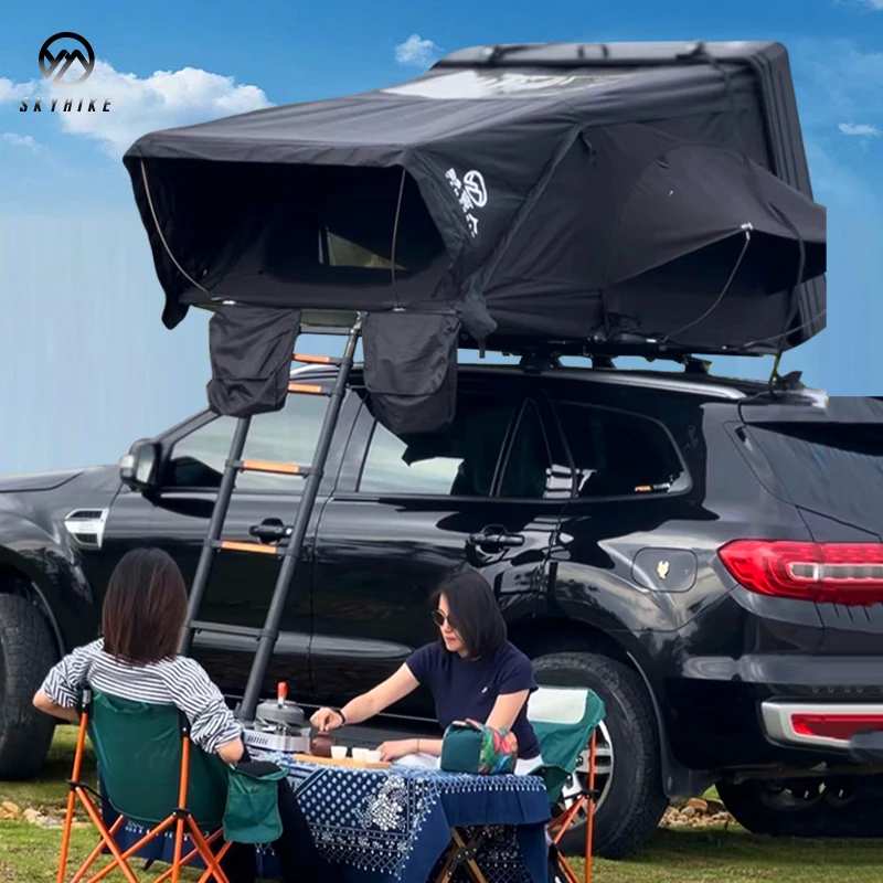 野蛮人车顶帐篷SUV轿车皮卡自驾游车顶帐篷硬壳2-4人
