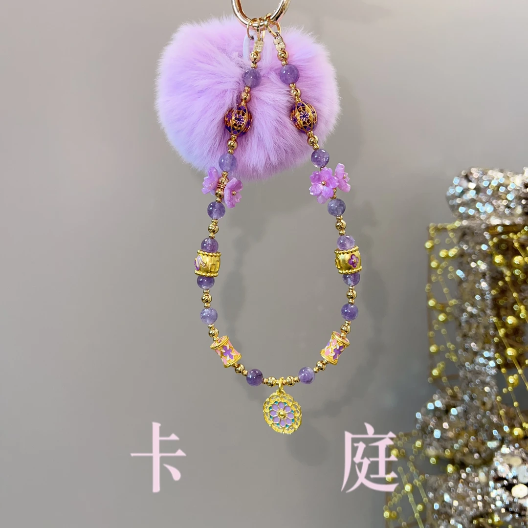 尤米饰品 卡庭原创手机链   K2068