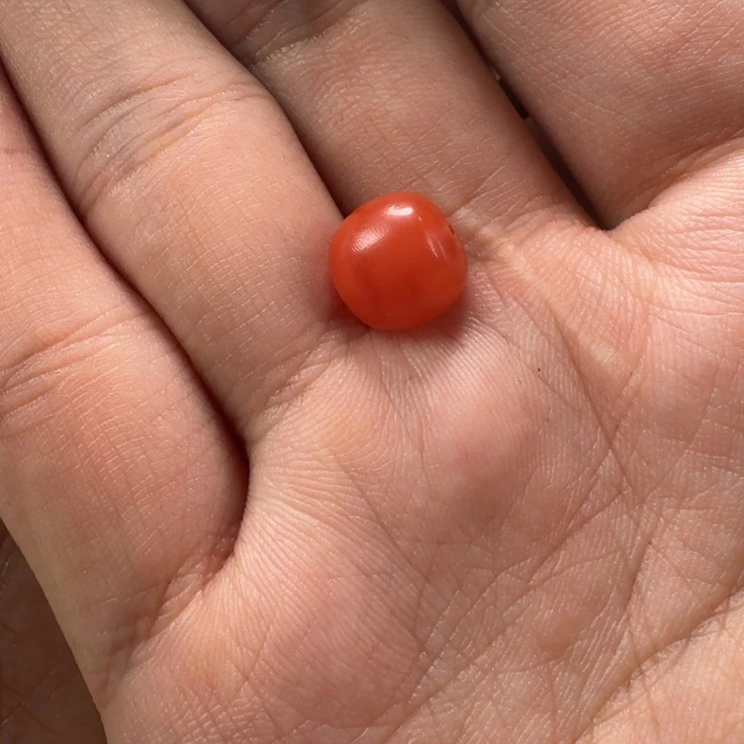 南红玛瑙樱桃红老型10.5mm未镶嵌'***1