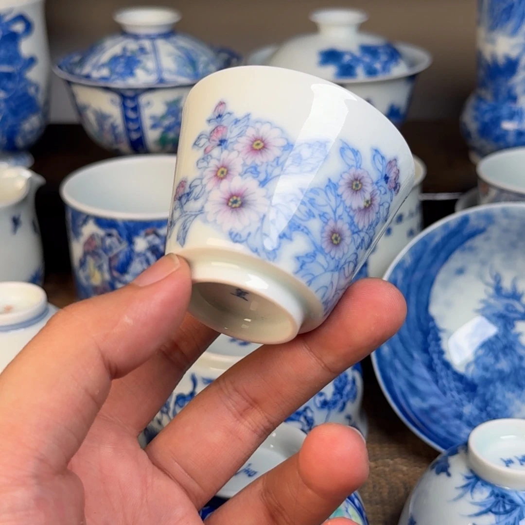 现代手工手绘茶器