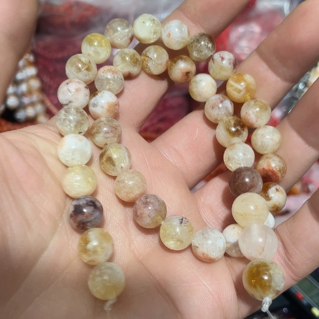玛瑙/玉髓合金珠宝半成品黄塔晶卡10