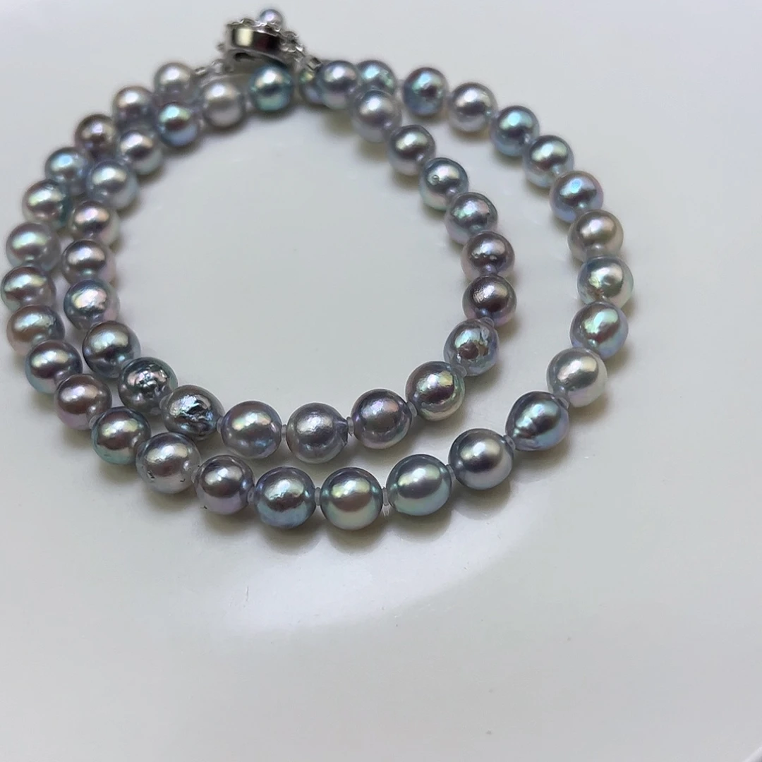 城***声颈饰未镶嵌海水珍珠